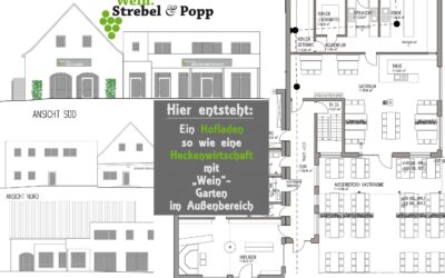 Planung einer neuen Vinothek